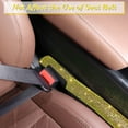 thumbnail image 4 of chasenew Bling Car Seat Gap Filler Universal Fit for Car SUV Truck, Set of 2 Handmade Crystal Diamond Rhinestone Seat Gap Blocker Bling Car Accessories for Women(Silver), 4 of 6