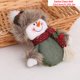 thumbnail image 3 of Adorno de tela para muñeco de nieve, regalo de Navidad, decoración navideña para el hogar, colgante de Navidad 2021, Año Nuevo 2022, 3 of 5