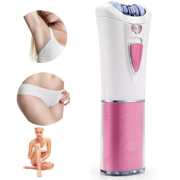 SSKFHGI Pink Ladies Electric Epilator, Epilator With Light Mini Epilator