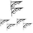 thumbnail image 1 of 6 soportes colgantes para estante en en apariencia europeo Yotijar Soporte de estante de pared, 1 of 3