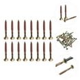 thumbnail image 2 of 100 Pcs Vis Autotaraudeuses Vis Durables Vis Pratiques pour Bois Fixations, 2 of 8