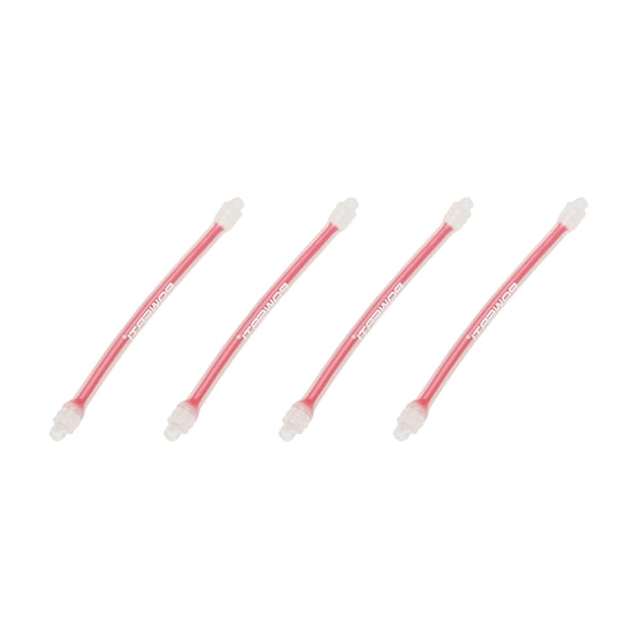 Pack of 4 Tennis String Dampeners Multicolor Shock Absorbers Tennis Racket Vibrations Reducers for Enhancing Control