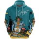 thumbnail image 3 of Sudadera con capucha de las Bahamas con estampado 3D de la bandera de las Bahamas 2024, ropa de calle de manga larga para hombre, jerséis informales de gran tamaño, 3 of 5