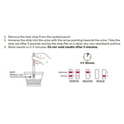 Dealmed HCG Pregnancy Test Strips, 50 Count, Rapid One Step Test, Results in 3-5 Minutes, CLIA-Waived
