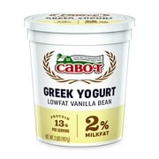 Cabot Creamery Lowfat Vanilla Bean Greek Yogurt 2 lb