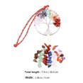 thumbnail image 2 of BRIGHTFUFU Emotional Balance Tree Design Pendant Natural Crystal Stone 1Pack, 2 of 8