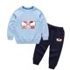 thumbnail image 3 of Hello kitty-ropa para niños y niñas, suéter con estampado de dibujos animados y cuello redondo, conjunto de pantalones largos de manga larga, primavera y otoño, 2/ud., 3 of 5