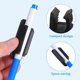 thumbnail image 4 of 12 Pcs Pen Holders Desk Pencil Holder Silicone Marker Holder Adhesive Pen Holder Clipboard Pen Holder Wall Pen Holder, 4 of 4