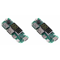 thumbnail image 1 of Módulo de alimentación que carga el cargador de batería de litio USB dual 18650 2A (tres puertos), 1 of 2