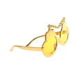 thumbnail image 4 of de sol dorada de sol, disfraces de policía, accesorios para fi Soledad Gafas de fiesta, 4 of 5
