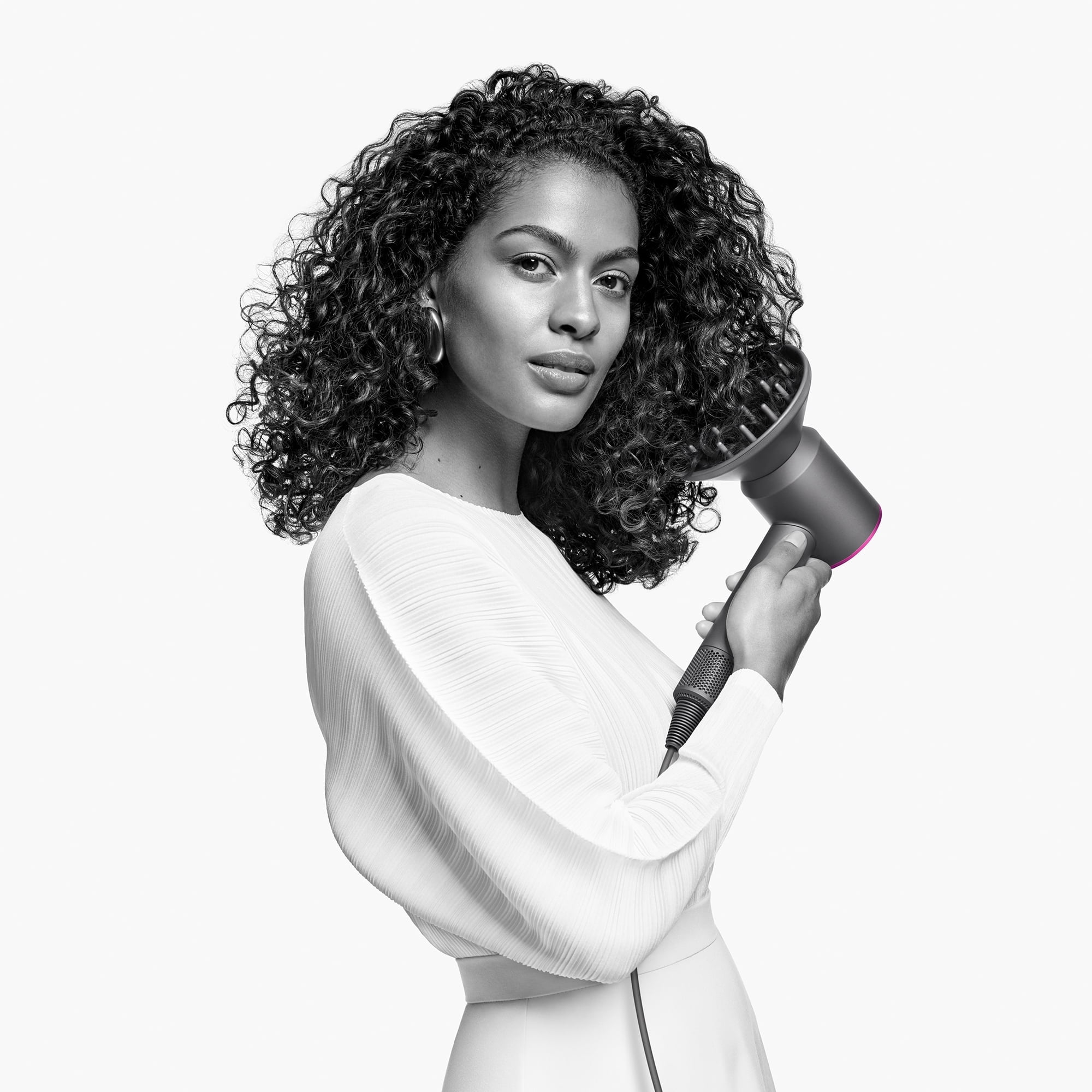 Restored Premium Dyson Supersonic™ Hair Dryer | Iron/Fuchsia (Refurbished) Restored Premium Dyson Supersonic™ Hair Dryer | Iron/Fuchsia (Refurbished) - Image 6
