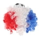 thumbnail image 1 of KAKOWELY Peluca afro rizada para fanáticos de equipos de fútbol, peluca decorativa para fiestas de cosplay, adorno para el cabello de carnaval, 1 of 4