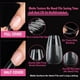 thumbnail image 3 of Nail Tips UNA GELLA Short Coffin Soft Gel, funda completa, 12 tamaños, 3 of 7