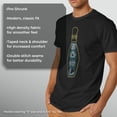 thumbnail image 6 of Men's The Big Lebowski Bowling Neon Light Print Graphic Tee Black Large, 6 of 9