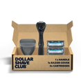 thumbnail image 1 of Set de afeitado Dollar Shave Club The Guest Pass con 2 cartuchos, 1 of 7