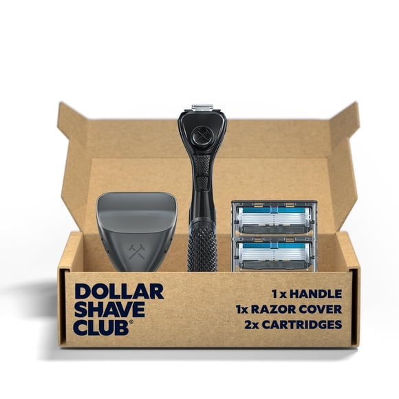 Set de afeitado Dollar Shave Club The Guest Pass con 2 cartuchos
