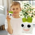 thumbnail image 3 of Juguete reductor de estrés | Muñeca de alivio del estrés con forma de zanahoria blanca - Divertida Squeeze Fidget para aliviar la ansiedad | Peluche suave portátil | Lavable | 1 paquete | Regalo de, 3 of 6