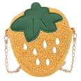 thumbnail image 1 of Bolso de fresa de dibujos animados Bolso de hombro para niños Bolso de Nochevieja Bolso cruzado de felpa, 1 of 6