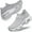 Lightgrey, variant on Barerun Womens Slip on Walking Shoes Mesh Air Cushion Platform Sneakers Non Slip Running Shoes