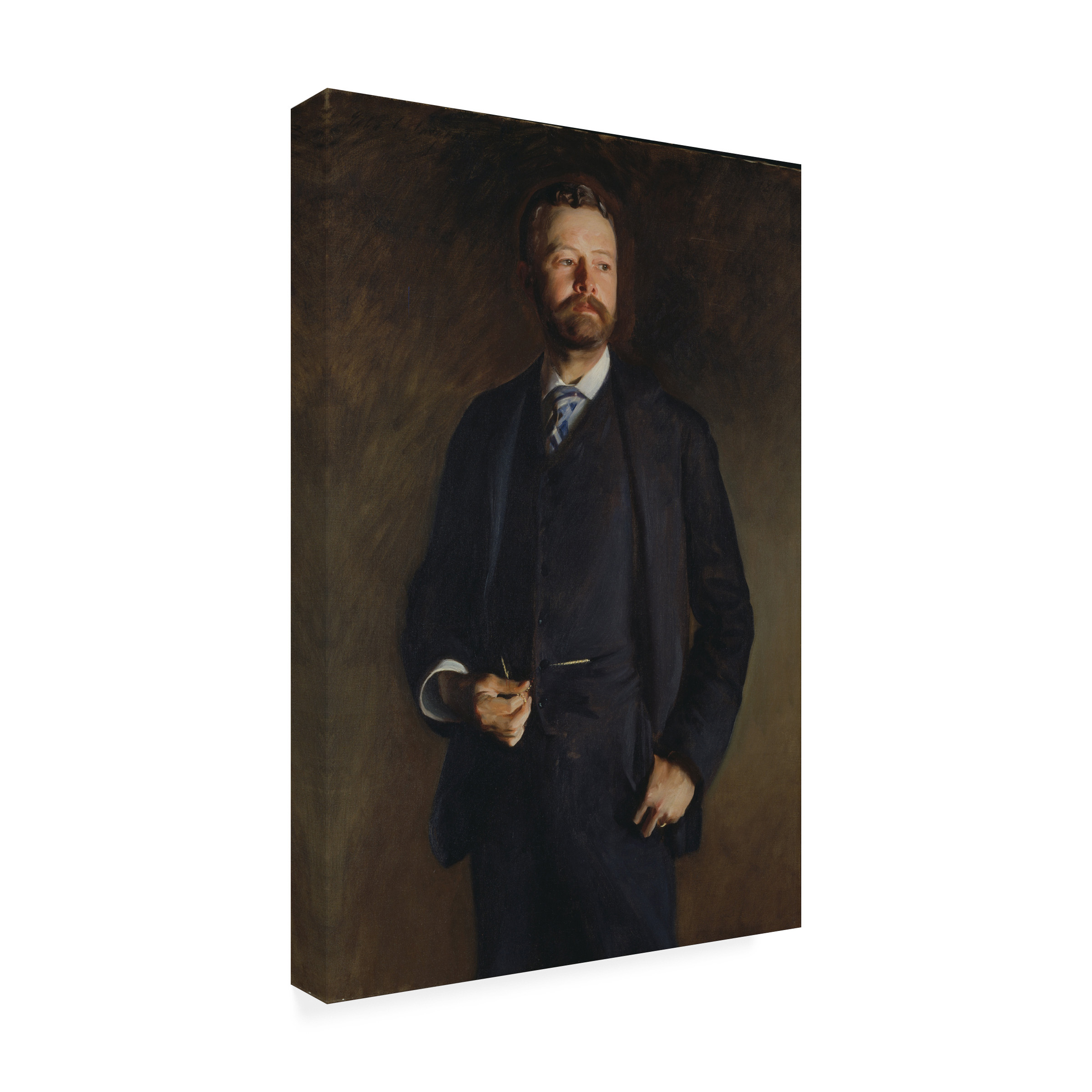 John Singer Sargent 'Henry Cabot Lodge' Canvas Art