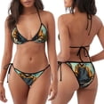 thumbnail image 3 of Fotbe Skeleton Chef BBQ Scene Traje de Baño para Mujer de Dos Piezas – Bikini Sexy de Tirantes Tipo Halter con Diseño Triangular, 3 of 6