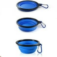 thumbnail image 3 of 3 Pack Collapsible Silicone Travel Bowls - 12oz, 3 of 9