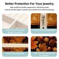 thumbnail image 3 of Thanksgiving Acorn Travel Portable Square Jewelry Organizer: Necklace Holder, Bracelet Holder, and More for Stylish Girls and Women, 3 of 6