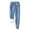 Blue womens pant, variant on Dianli Fleece Lined Jogger Pants Reindeer Print Mid Waist Long Jogger Pants Casual Fashion Soft Fashion Casual Women Printed Ladies High Waist Keep Warm Long Pants Full Length Pants