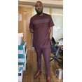 thumbnail image 1 of Men's Traditional Wear, African Men's Wear, African Men's Clothing, African Wedding Suit, Groomsmen Suit, Groom's Suit, Men's Senator Suit, 1 of 4