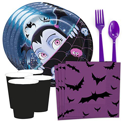 disfraz Supercenter Little Vampire Kit de vajilla estándar (para 8 personas) Costume SuperCenter 887814178749