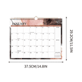 thumbnail image 2 of 2026-2027 Wall Calendar (Jan 2026 - Jun 2027) - Thick Paper Yearly Planning Calendar with Multiple Holidays, Monthly Schedule for Home, Office & Desk, Durable Tear-Resistant Calendar, Multicolor, 2 of 9