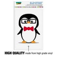 thumbnail image 3 of Cartoon Penguin with Bow Tie and Glasses Home Business Office Sign, 3 of 6