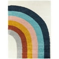 thumbnail image 4 of Amelia Rainbow Shag Area Rug, 4 of 5