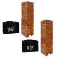 thumbnail image 1 of Jeu d'Empilage de Bois avec 56 Blocs (2 Paquets), 1 of 8