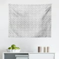 thumbnail image 1 of Lettering Tapestry, Wild and Free Typography with a Greyscale Theme and Polka Dots, Fabric Wall Hanging Decor for Bedroom Living Room Dorm, 2 Sizes, Pale Taupe Charcoal Grey, by Ambesonne, 1 of 1