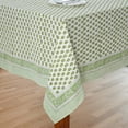 thumbnail image 4 of Mantel CPC Cotton Print Club, 100% algodón, 177 x 274 cm, color verde, 4 of 9