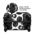 thumbnail image 4 of Xecao Hand Drawn Tomatoes print Elastic Luggage Cover, with double-sided print , is perfect for travel, business, and daily use, 4 of 9