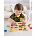thumbnail image 2 of Rompecabezas Montessori Toy Coogam con forma de madera de 3 a 5 años, 2 of 7