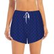 thumbnail image 2 of Balery Navy Blue Pantalones cortos deportivos para mujer con forro y dos bolsillos, elásticos, para entrenamiento, gimnasio, yoga-X-Large, 2 of 7
