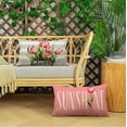 thumbnail image 4 of Set of 4 Tulip Pillow Covers 12x20 Spring Summer Pillow Covers Pink Floral Throw Pillow Covers Cushion Covers Lumbar Pillow Cases for Couch Sofa Patio Outdoor Home Decorations(12x20), 4 of 6