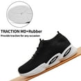 thumbnail image 5 of HOBIBEAR Walking Shoes Women Arch Support Breathable Sneakers Lightweight Tennis Shoes Black US 6.5, 5 of 7