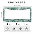thumbnail image 3 of Garbage Truck License Plate Frames 2 Pieces Kids Cartoon Car Auto Car Accessories Tag for Men/Women 2 Holes Aluminum Metal License Plate Cover, 3 of 6