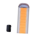 thumbnail image 3 of colaxi Envelope Sleeping Bag Camping Sleeping Bag Portable with Storage Bag Single Person Four Seasons Lightweight for Cold Weather Orange Gray 2.2kg, 3 of 10