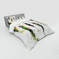 thumbnail image 3 of Ambesonne Fish Bedding Set 3 Pcs, Fishing Baits Hobby Leisure, Twin, Multicolor, 3 of 3