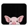thumbnail image 2 of WIRESTER 8.66x7.08 in Rectangle Mouse Pad with Non-Slip Rubber Base for Computers, Laptop, Office & Home - Animal Baby Pig With Feets Out, 2 of 5
