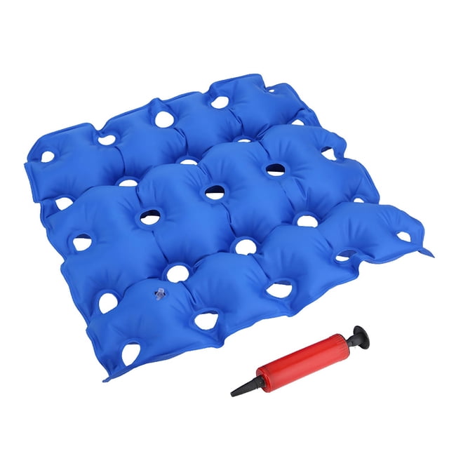 Wincal Cojín Anti-decúbito para el hogar con prevención de Dolor por presión, cojín Inflable Cuadrado Anti-decúbito para el hogar