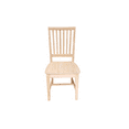 thumbnail image 1 of BingLTD - Chaise Mission Waylons 39 Pouces Non Finie - Ensemble de 2 (CH3901-RW-UNF), 1 of 7