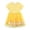Yellow, variant on HNMKIU Easter Summer Girls Short Sleeve Dress With Embroidered Bunny And Mesh Skirt Party Tutu Outfit Yellow,7-8 Years