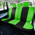 thumbnail image 6 of FH Group Light & Breezy Flat Cloth Car Seat Cover, Universal Green Full Set Seat Covers with Air Freshener, 6 of 9