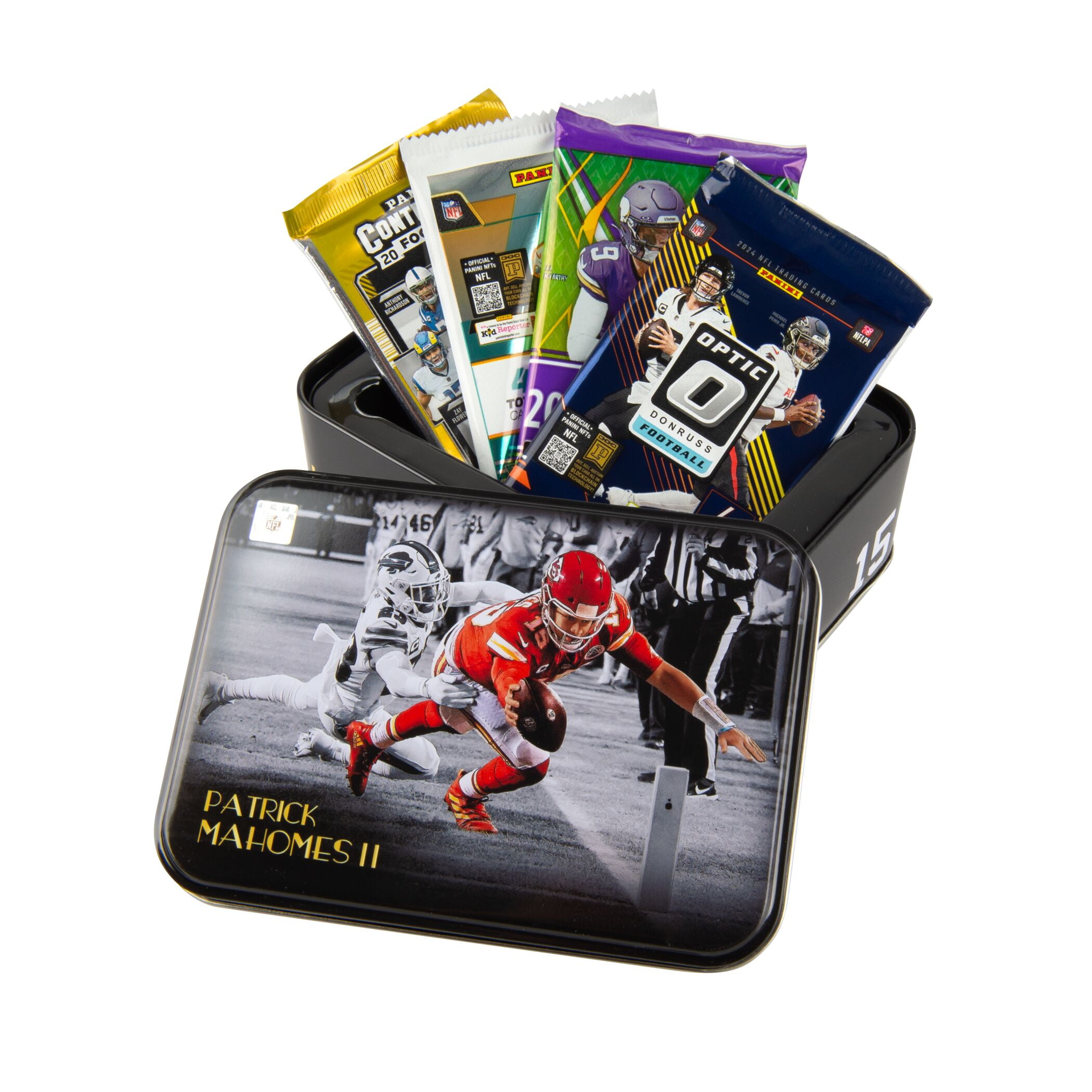 2025 Championship Collection Football Tin 2 - Receive 1 at Random!